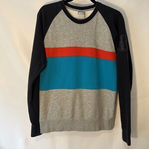 Nike Sweatshirt Men’s Size Small Color Block Crew Neck 1999 Underrated Rookie